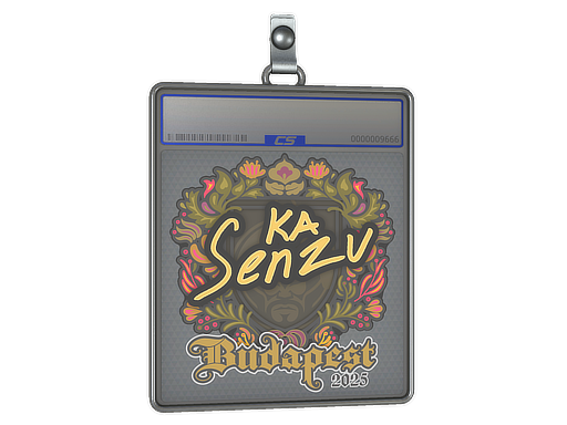 Item Sticker Slab | Senzu | Budapest 2025