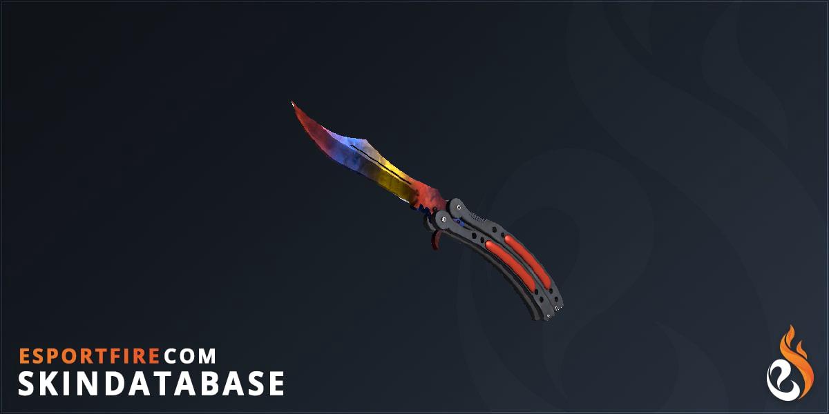 Butterfly Knife Marble Fade