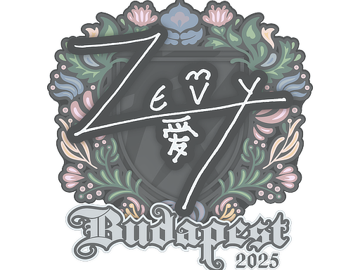 Item Sticker | zevy | Budapest 2025