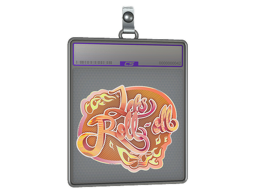 Item Sticker Slab | Let's Roll-oll (Holo)