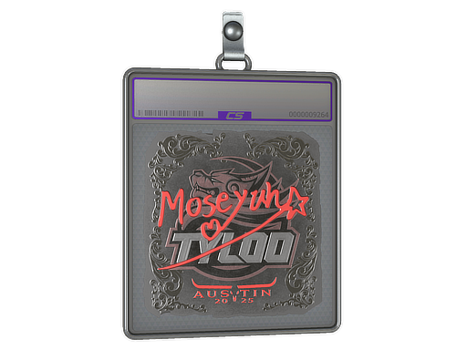 Item Sticker Slab | Moseyuh (Foil) | Austin 2025