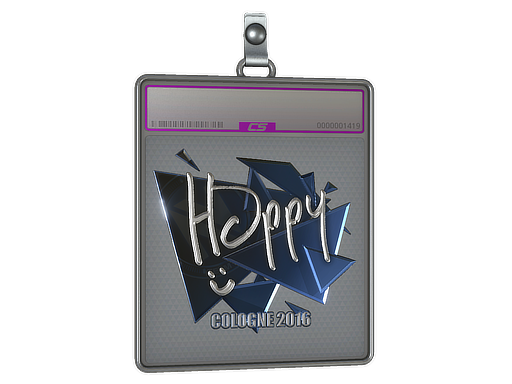 Item Sticker Slab | Happy (Foil) | Cologne 2016