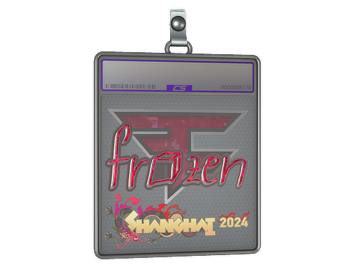 Item Sticker Slab | frozen (Glitter) | Shanghai 2024