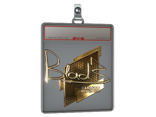 Item Sticker Slab | B1ad3 (Gold) | Boston 2018