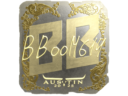 Item Sticker | Boombl4 (Gold) | Austin 2025
