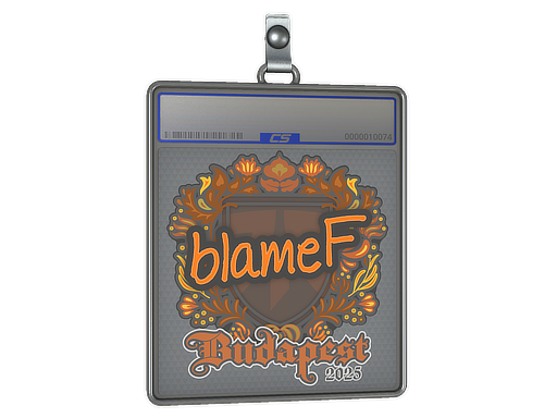 Item Sticker Slab | blameF | Budapest 2025