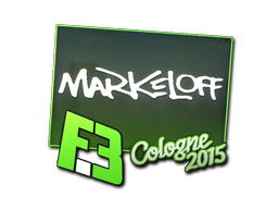 Item Sticker | markeloff | Cologne 2015