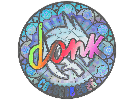 Item Sticker | donk (Holo) | Cologne 2026