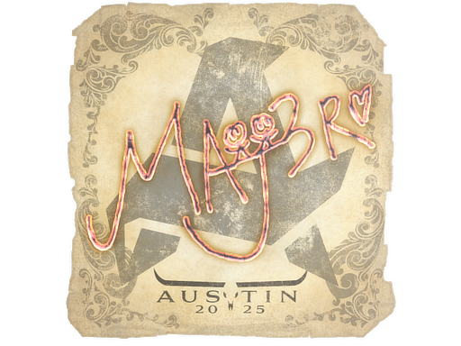 Item Sticker | MAJ3R | Austin 2025