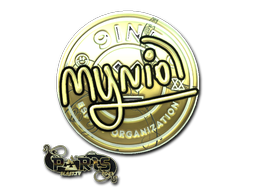 Item Sticker | mynio (Gold) | Paris 2023