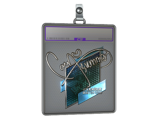 Item Sticker Slab | Summer (Foil) | Boston 2018