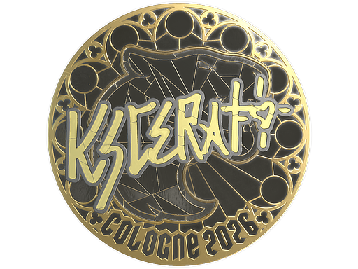 Item Sticker | KSCERATO (Gold) | Cologne 2026