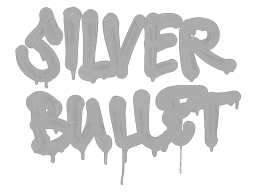 Item Sealed Graffiti | Silver Bullet (Shark White)