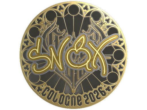 Item Sticker | Snax (Gold) | Cologne 2026