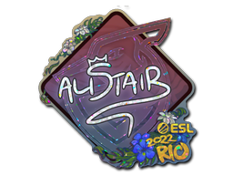Item Sticker | aliStair (Glitter) | Rio 2022