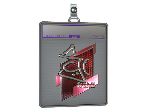 Item Sticker Slab | chrisJ (Foil) | Boston 2018