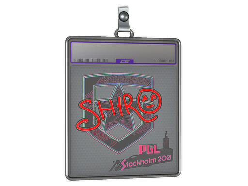 Item Sticker Slab | sh1ro (Holo) | Stockholm 2021