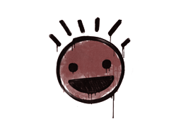 Item Sealed Graffiti | Still Happy (Brick Red)