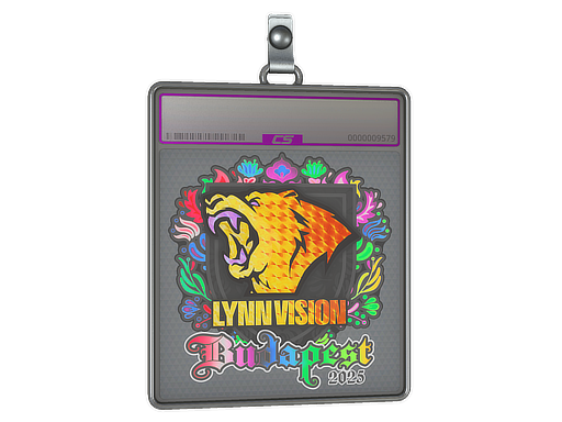 Item Sticker Slab | Lynn Vision (Holo) | Budapest 2025