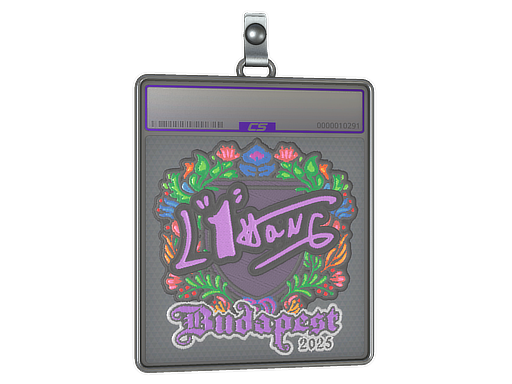 Item Sticker Slab | L1haNg (Embroidered) | Budapest 2025