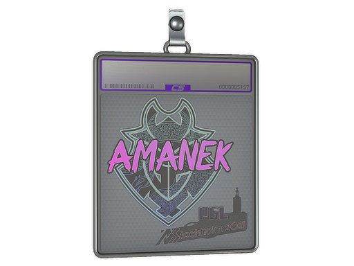 Item Sticker Slab | AMANEK (Holo) | Stockholm 2021