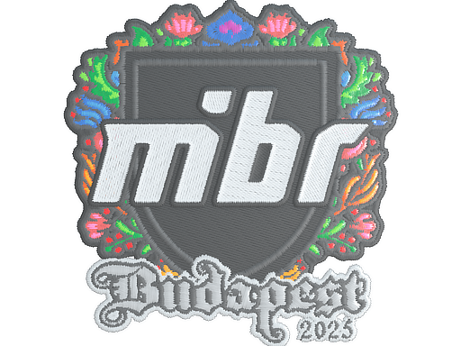 Item Sticker | MIBR (Embroidered) | Budapest 2025