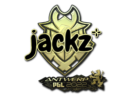 Item Sticker | JaCkz (Gold) | Antwerp 2022