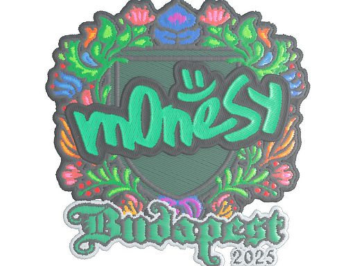 Item Sticker | m0NESY (Embroidered) | Budapest 2025