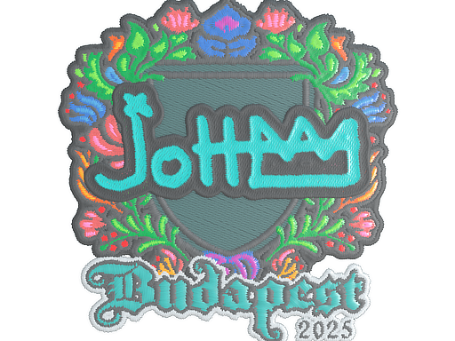 Item Sticker | jottAAA (Embroidered) | Budapest 2025