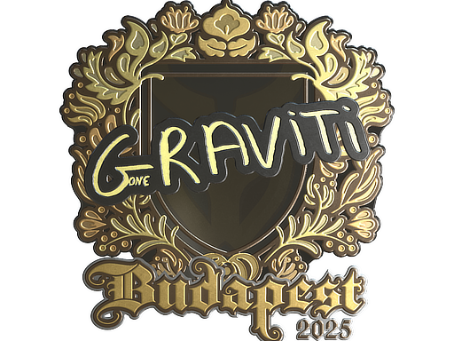 Item Sticker | Graviti (Gold) | Budapest 2025