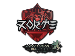 Item Sticker | zorte | Antwerp 2022