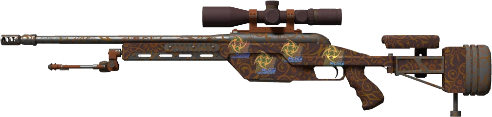 Item SSG 08 | Orange Filigree