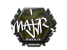 Item Sticker | MAJ3R | London 2018