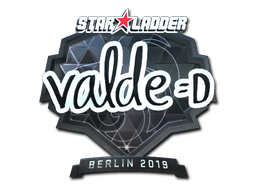 Item Sticker | v4lde (Foil) | Berlin 2019