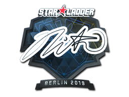 Item Sticker | nitr0 (Foil) | Berlin 2019