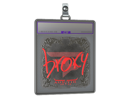 Item Sticker Slab | broky (Foil) | Austin 2025