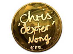 Item Sticker | dexter (Gold) | Katowice 2019