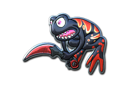 Item Sticker | Crimson Web Poison Frog (Foil)