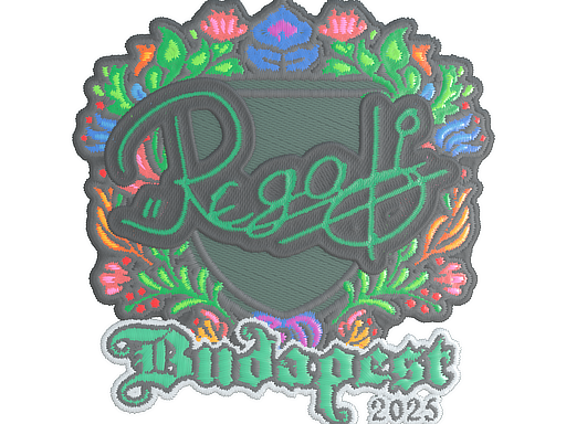 Item Sticker | regali (Embroidered) | Budapest 2025