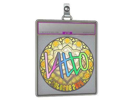 Item Sticker Slab | latto (Holo) | Cologne 2026