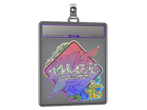 Item Sticker Slab | max (Glitter) | Rio 2022