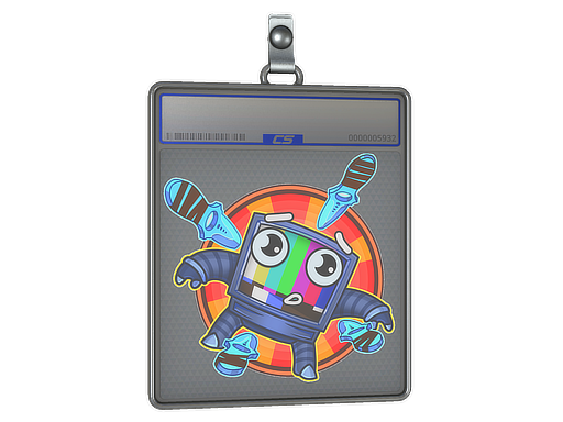 Item Sticker Slab | TV On Mirage