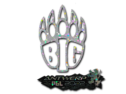 Item Sticker | BIG (Glitter) | Antwerp 2022