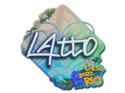 Item Sticker | latto | Rio 2022