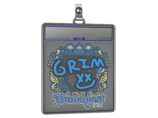 Item Sticker Slab | Grim | Budapest 2025