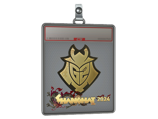 Item Sticker Slab | G2 Esports (Gold) | Shanghai 2024
