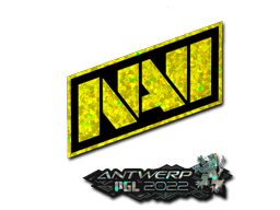 Cosmetic Sticker | Natus Vincere (Glitter) | Antwerp 2022 of Craft