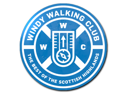 Item Sticker | Windy Walking Club