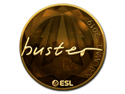 Item Sticker | buster (Gold) | Katowice 2019