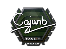 Item Sticker | cajunb | London 2018